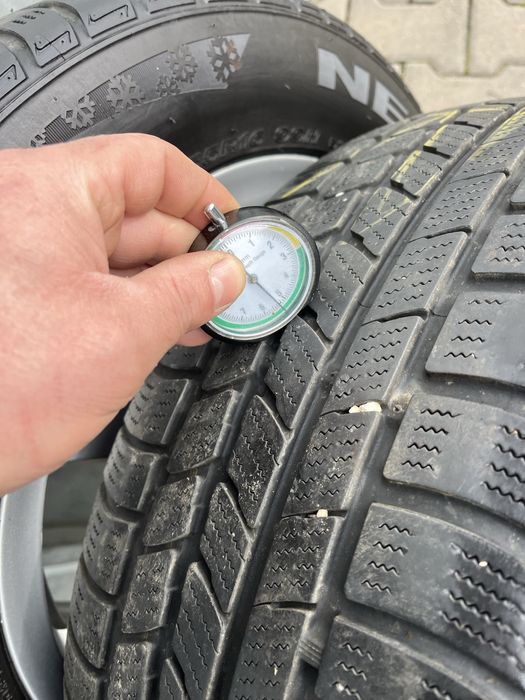 Jante aliaj 5x120mm,  anvelope 225/55 R16, BMW E60, E61, E90, F30, F31