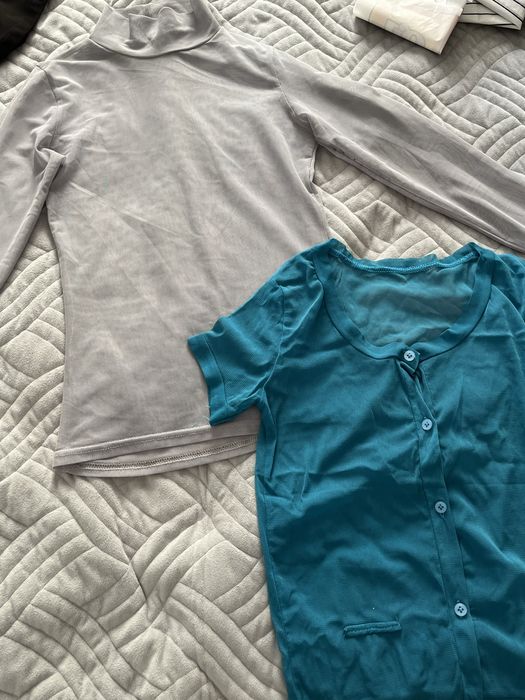 летнее платье-сарафан и сетчатые кофты