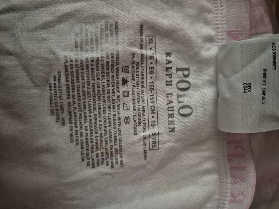 Set 3 perechi lenjerie Ralph Lauren – NOI cu etichetă