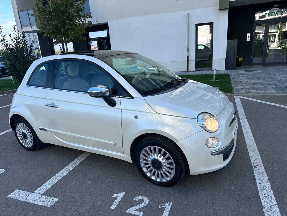 Fiat 500,Automatic,Trapa Panoramica,Senzori parcare,Euro5