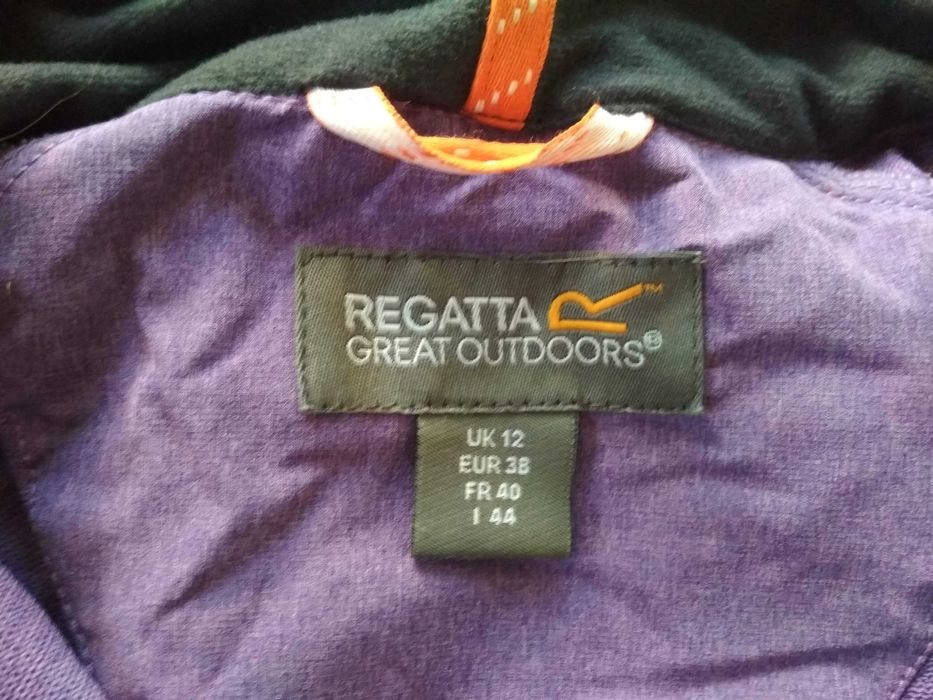дамско яке ветровка туризъм Regatta Great Outdoors, пастелено лилаво