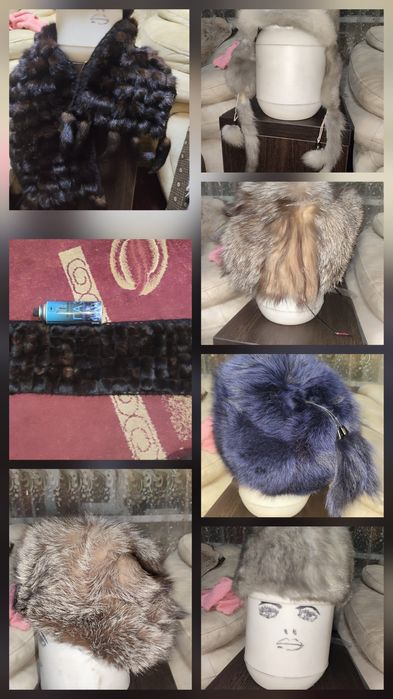 Продам шапки из меха