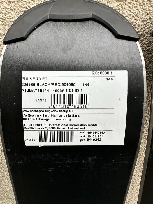 Ски Techno Pro Pulse 70 ET 144см