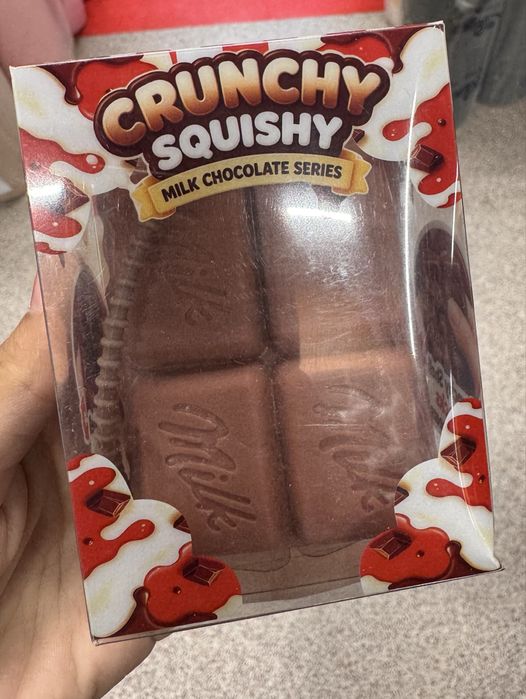 Crispy squishy ciocolata