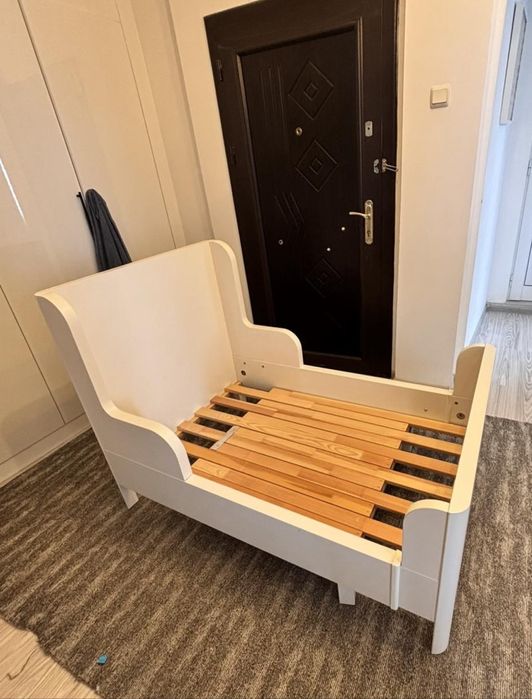 Детско легло IKEA-разтегателно+падарък навес