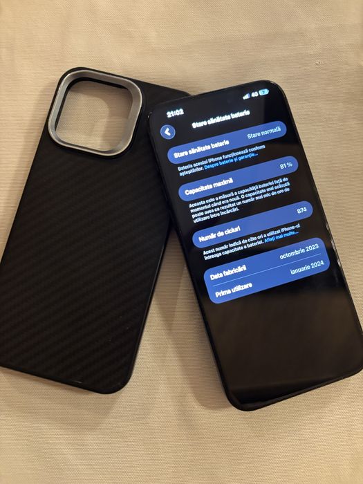Vand Iphone 15 Pro Max 256 GB
