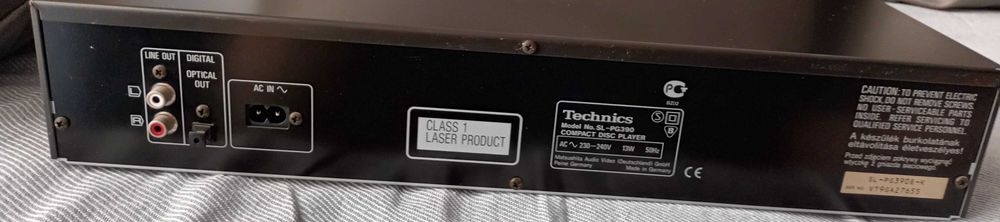 Technics CD Player плейър SL-PG390 с MASH конвертор