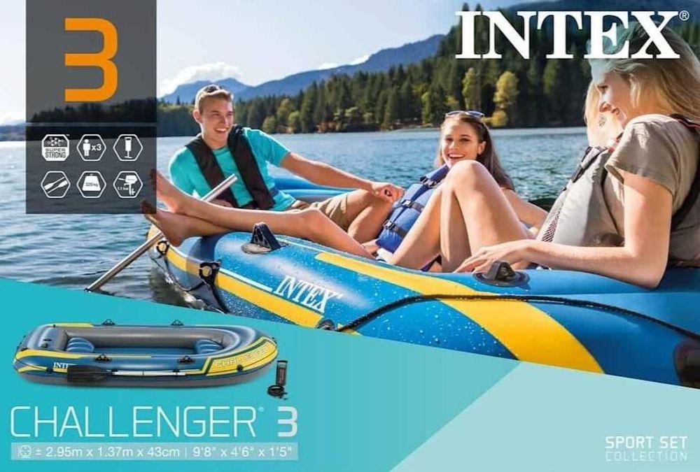 Barca gonflabila INTEX challenger 3 NOUA