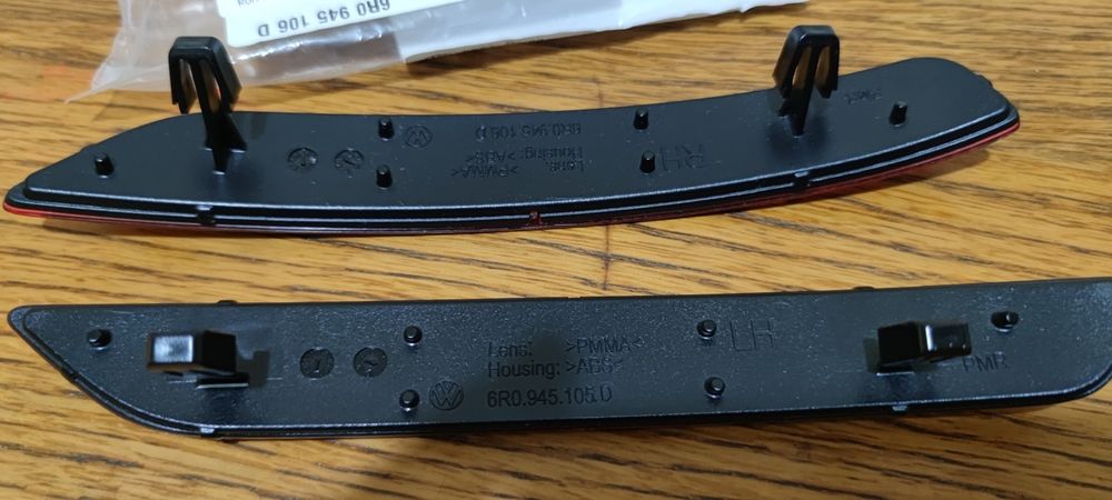 Catadioptrii vw polo după 2015