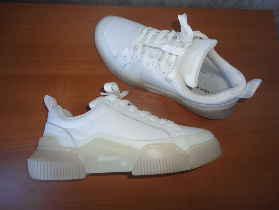 N37 Calvin Klein/естествена кожа/дамски спортни обувки