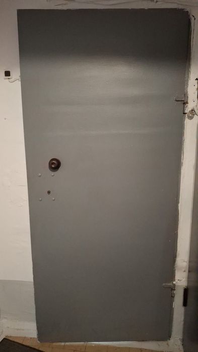 Входная дверь металлическая,