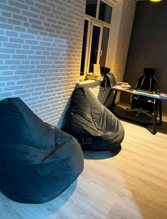 Бескаркасный кресло мешок, бинбег от производителя croci_uz. Пуф груша