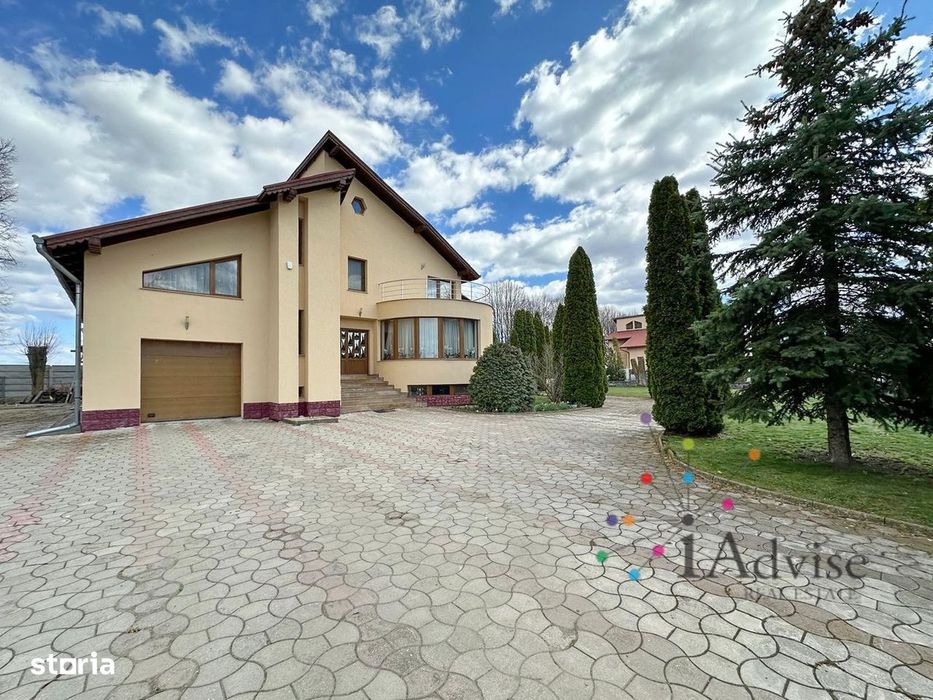Vilă spațioasă în Hălchiu, teren 1.500 mp – facilități premium
