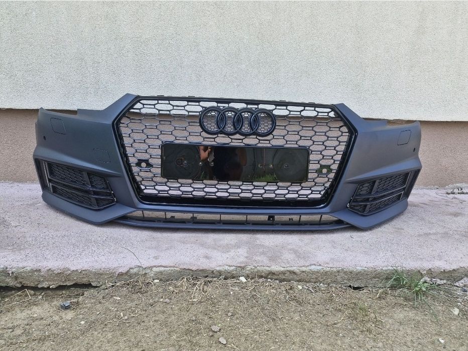 Bara fata Audi A4 B9 S-line 2015-2018 cu spalatoare și senzori