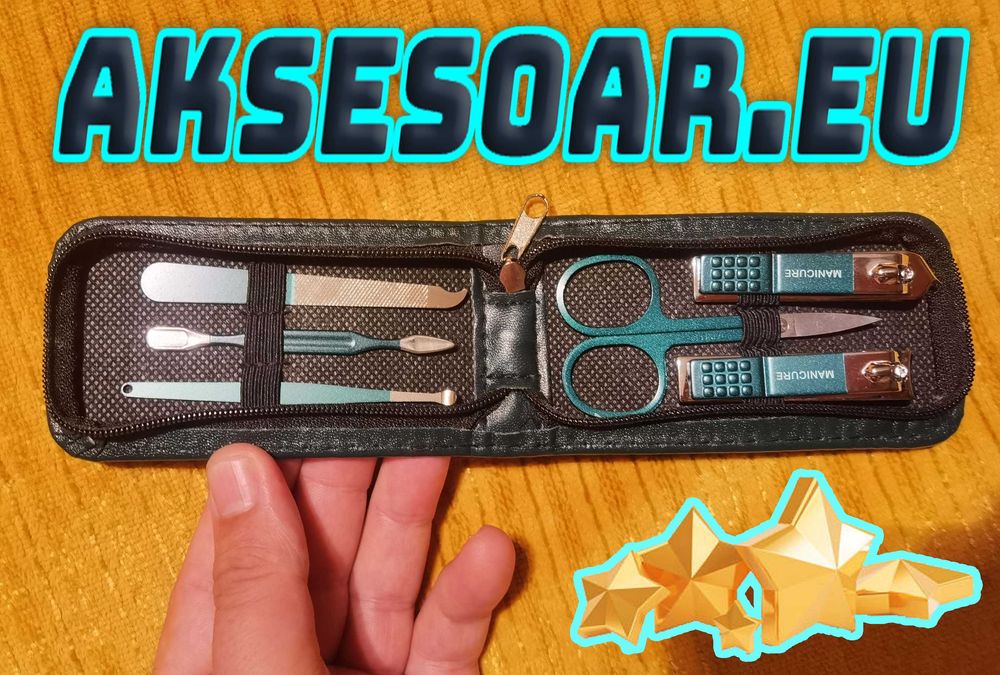 Комплект ножица и нокторезачки за нокти специални ножици за маникюр