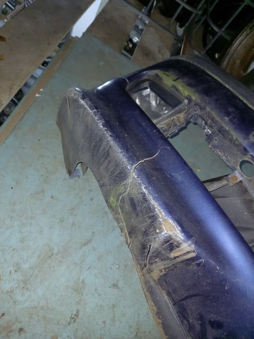 Бампер передний на BMW E39 из Германии