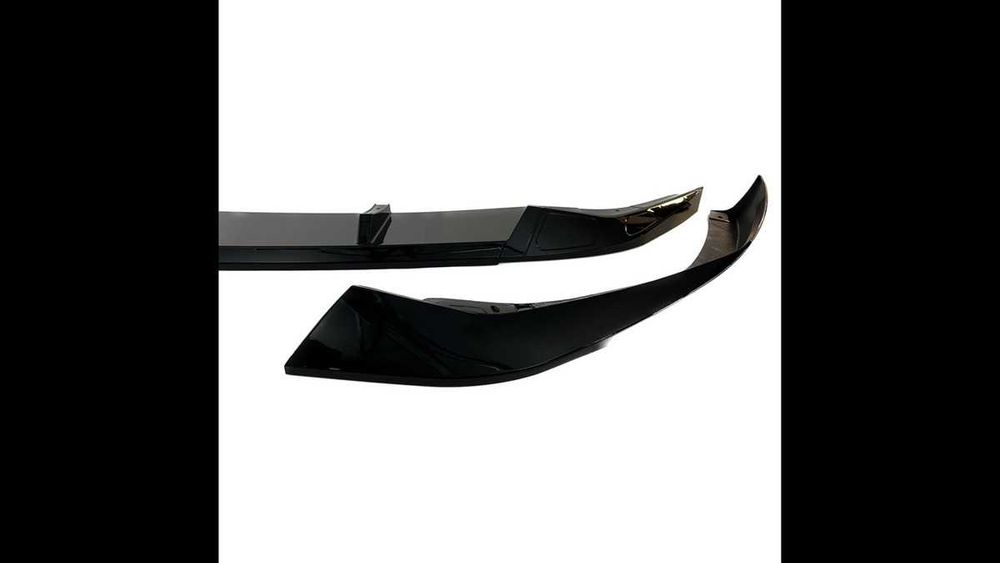 Adaos fata lip BMW 5 G30 G31 Facelift bara fata negru lucios