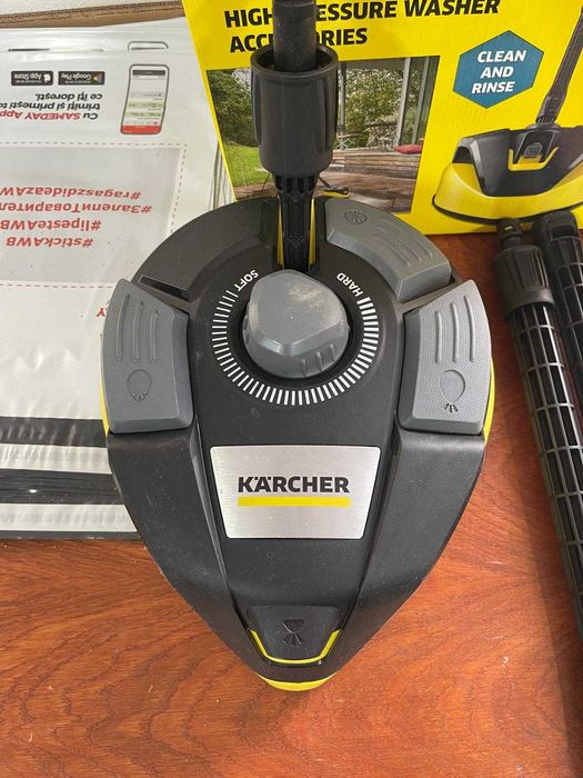 Dispozitiv/perie de curatat terase si suprafete mari Karcher T-Racer T7 Plus, compatibilitate cu aparatele Karcher K4-K7
