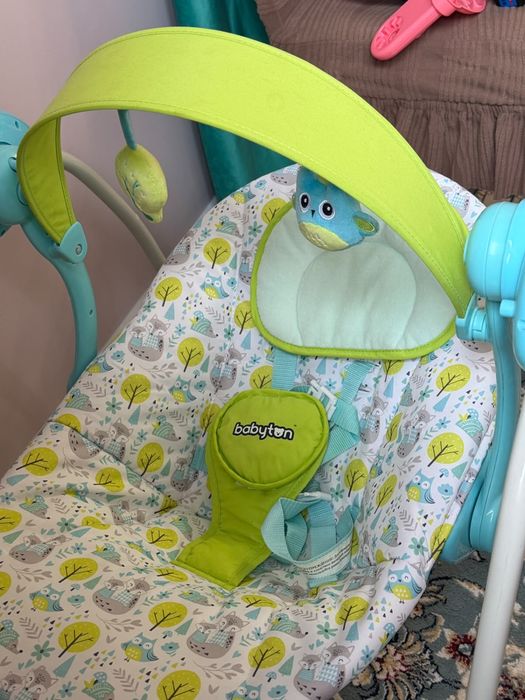 Детский шезлонг baby ton