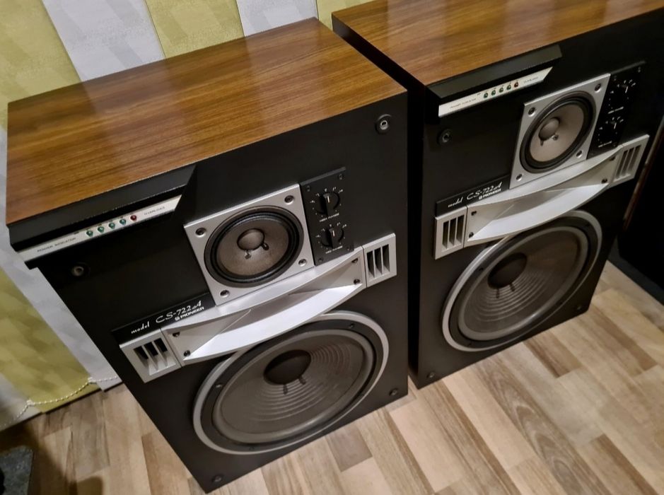 BOXE*PIONEER*CS-722A*Rarități Legendare*Vu-metre(jbl b&w l 100 klipsch