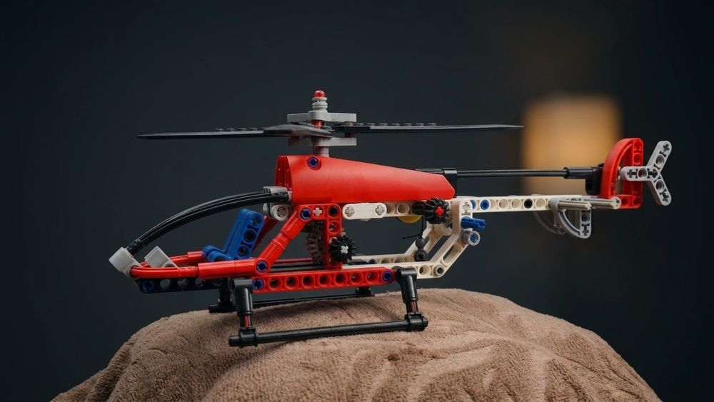 Конструктор LEGO Technic 8046 — Крутой вертолёт с рабочей механикой