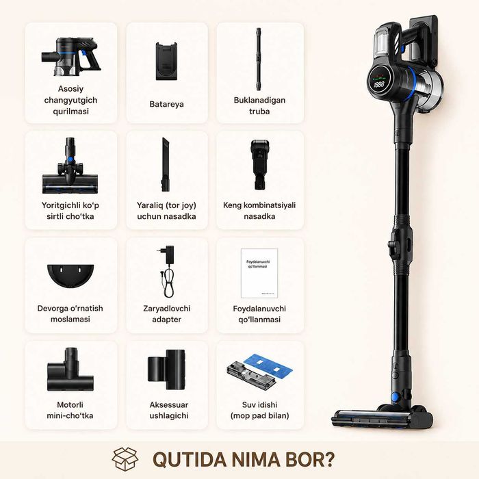 Trouver J30 Vertikal pilesos