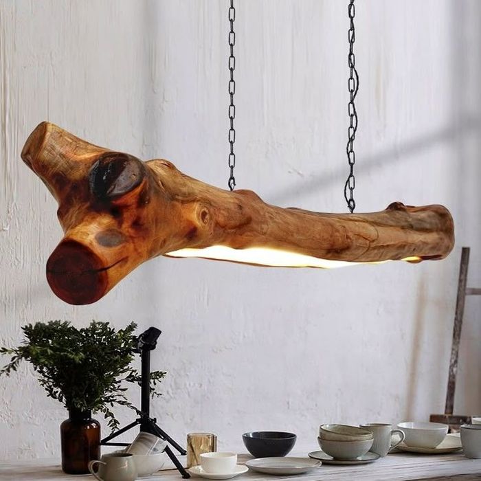 Изготовление интерьерного освещения и декора из дерева и металла