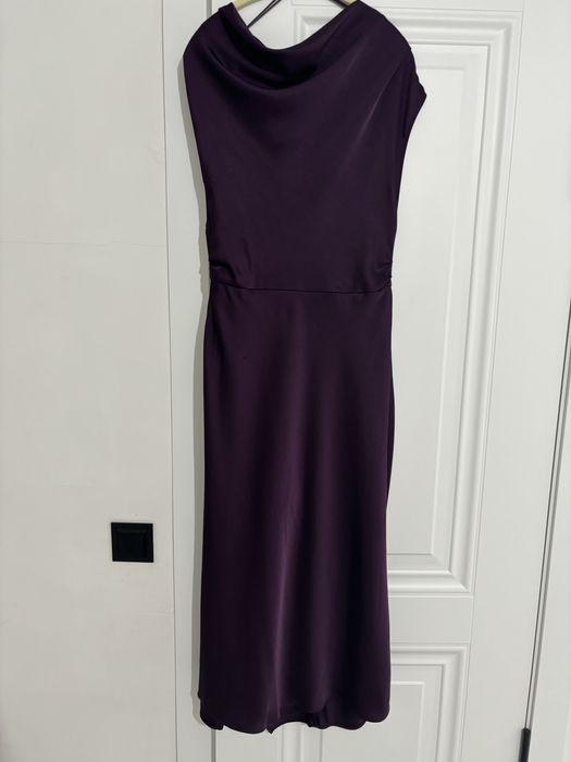 Платья фиолетовое, белое