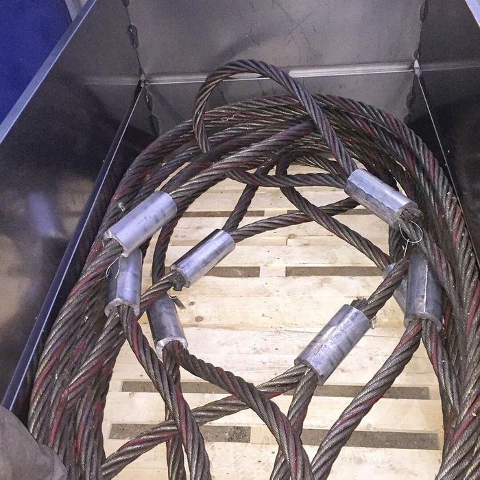 Стоманени сапани (въжени сапани с уши) от ф 5мм до ф 52мм с уши