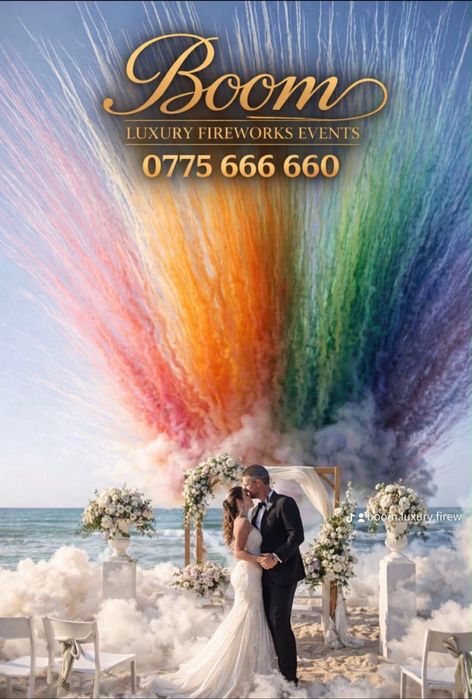 Artificii de zi/ gender reveal— momentul WOW al evenimentului tău