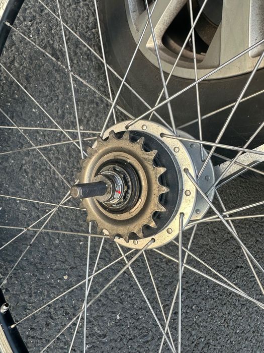 Roata bicicletă 28’ viteze butuc Shimano Nexus Japan