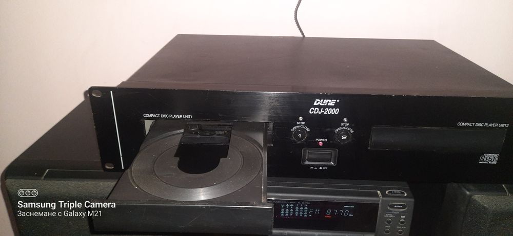 Dune cdj 2000 двоен cd плайър