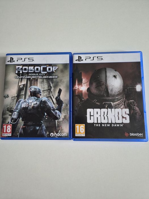 Vand jocuri Ps5 Cronos The New Dawn Si Robocop  Unfinished Busineas
