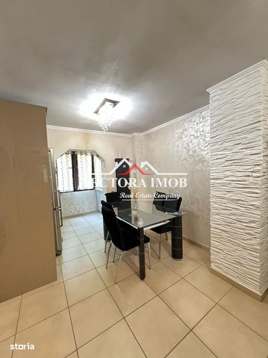 NECTORA IMOB-Apartament 3 camere, Str. Rosiorilor, Parter, Utilat