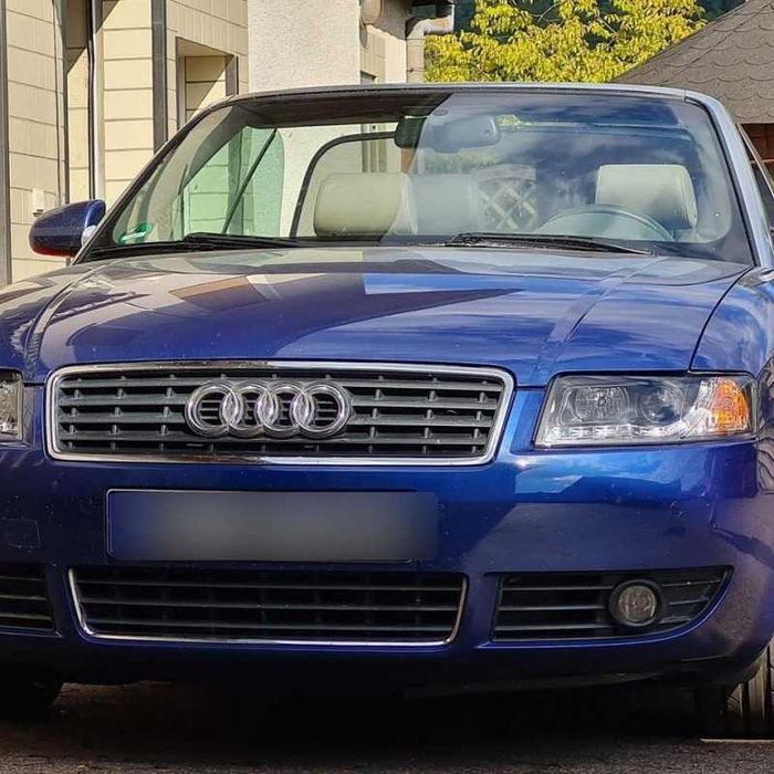 Фарове Ауди А4 Б6 Кабрио Лед Нови Тъмни Тунинг Кабриолет Audi A4 B6