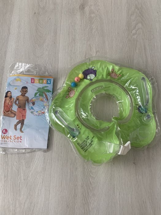 Colac de Inot pentru Bebelusi, 0-24 luni, Verde