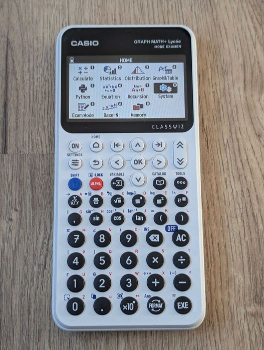 Calculator de birou, scoala Casio Graph Math+ Lycée (Classwiz)