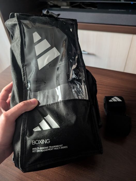 Mănuși box și fașă Adidas