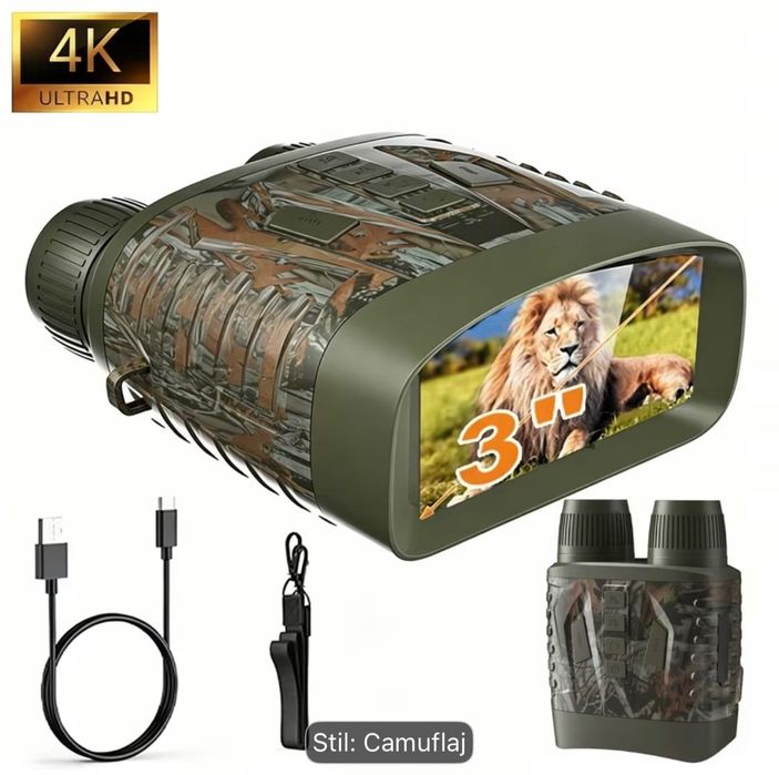 Binoclu infrarosu nou cu ecran digital 4K ultrahd