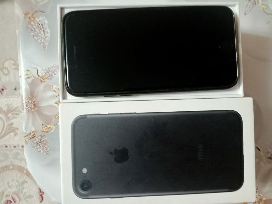 Айфон 7, 128гб, черный: 60 000 тг. - Мобильные телефоны / смартфоны ...