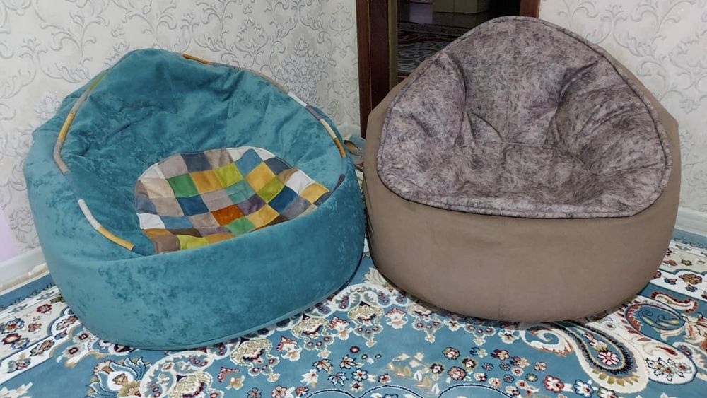 Пуфики новые хорошие