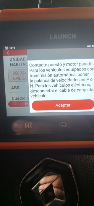 Diagnoza launch Renault Dacia