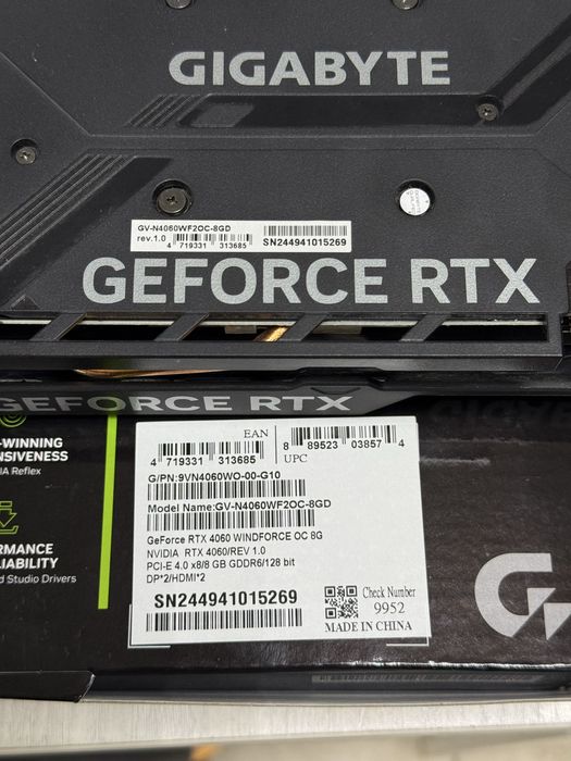 RTX 4060 в продаже