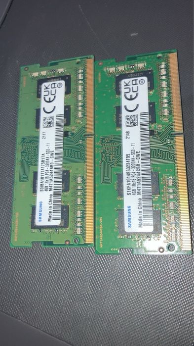 vand 2 buc memorie RAM 4gblaptop DDR4 4gb si i bucată ddr3 2002 Mhz 4g