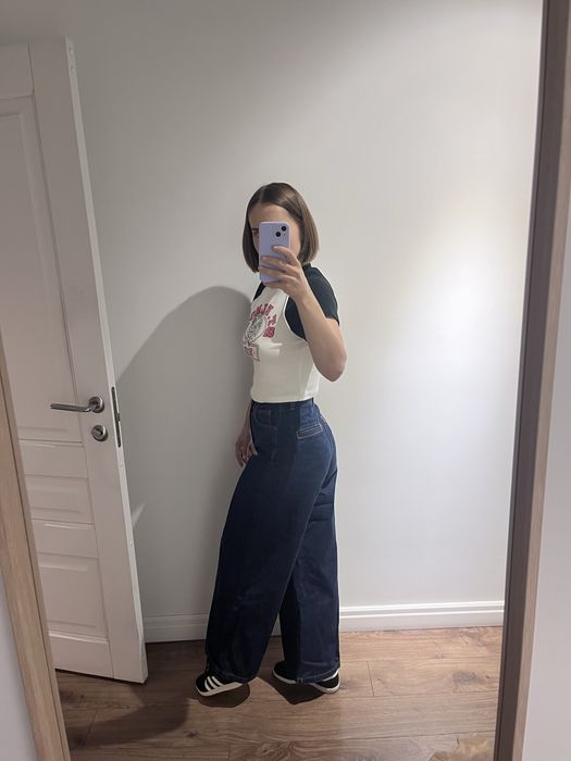 Широкие джинсы размер S