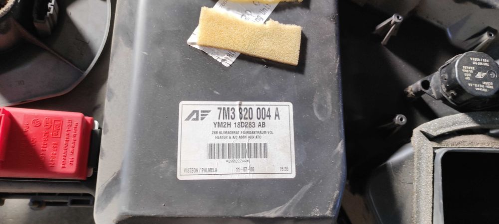 Aeroterma volkswagen vw sharan spate 7m3820004a