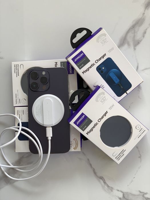 Incarcator Wireless Joyroom JR-A28 15W Universal Negru/Alb/Albastru