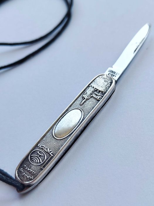 925 Briceag breloc pandantiv de argint evreiesc Israel