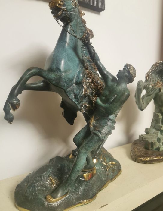 Statueta Bronz masiv 44cm inaltime