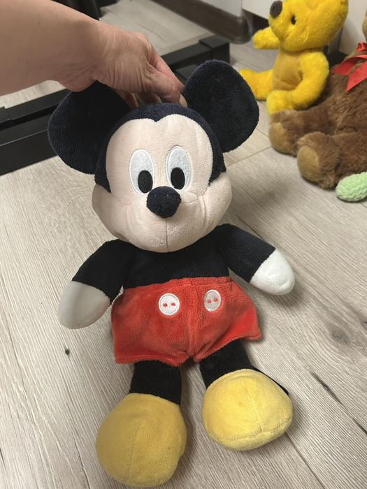 Сет плюшени играчки 5 бр. Мики Маус, мечета, кученце